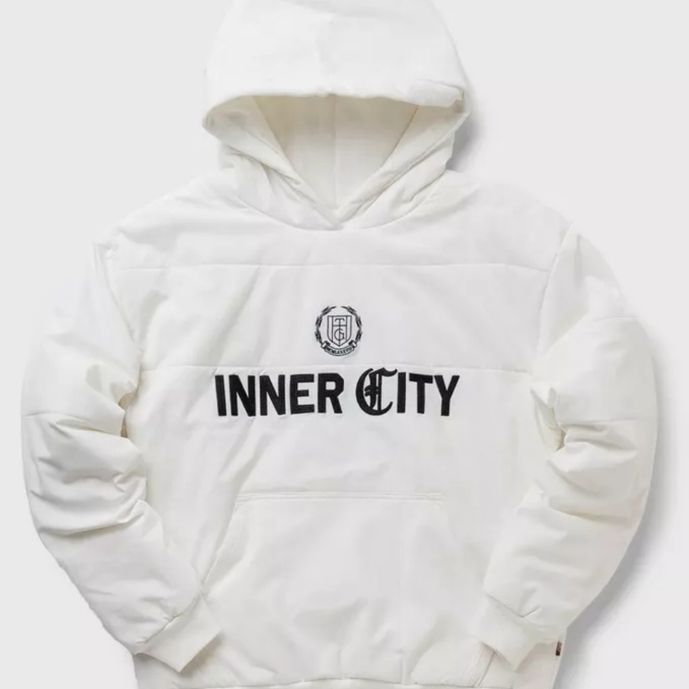 HONOR THE GIFT PUFFER JACKET WHITE XL NWT